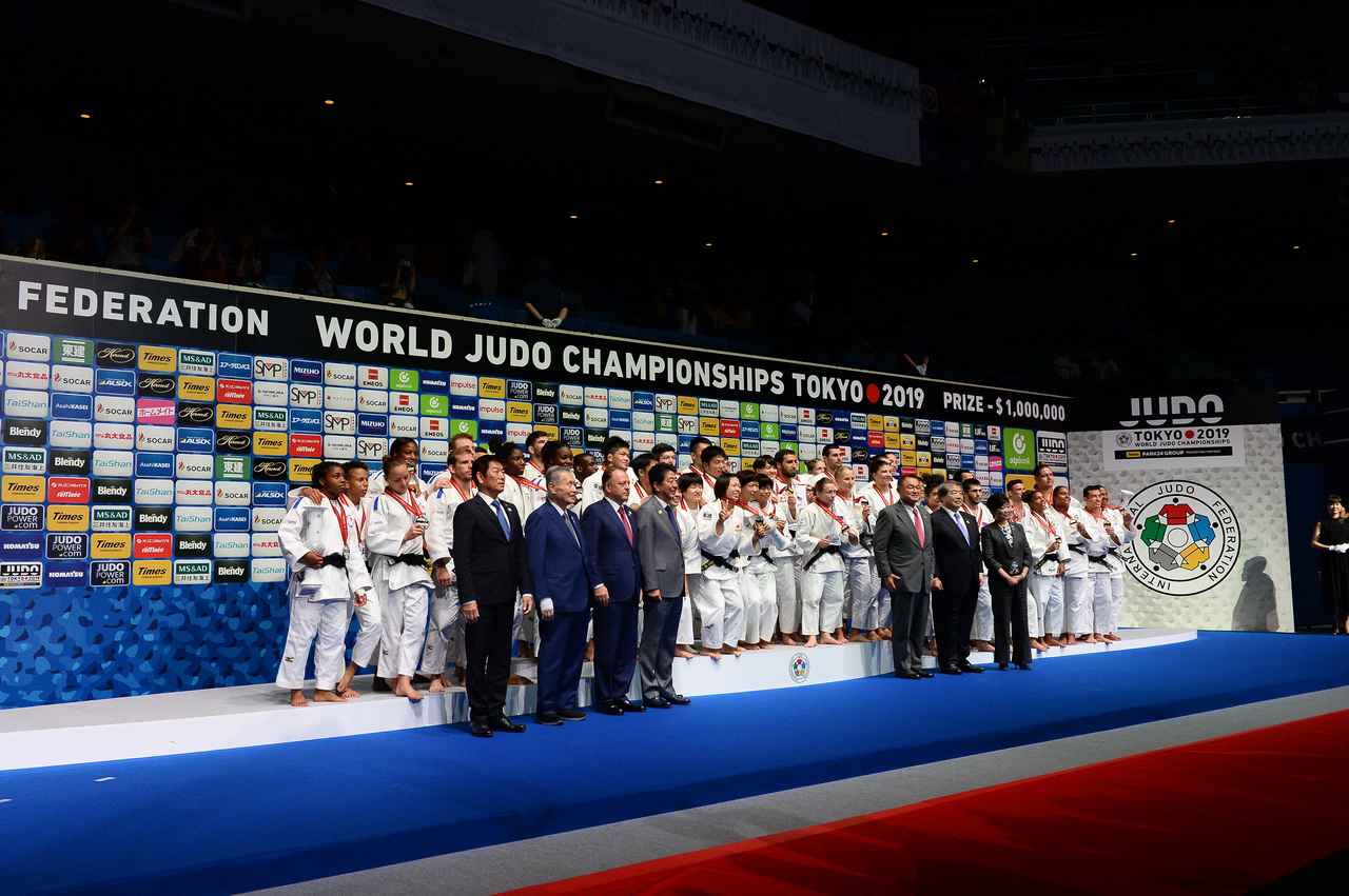 柔道 世界柔道選手権大会最終日 山下会長 井上 増地 両監督コメント Bbmスポーツ ベースボール マガジン社