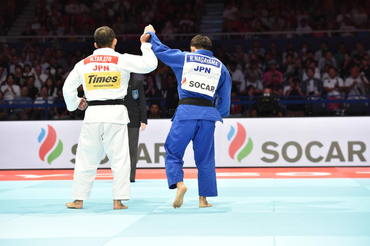 柔道 世界柔道選手権 井上 増地両監督コメント mスポーツ ベースボール マガジン社