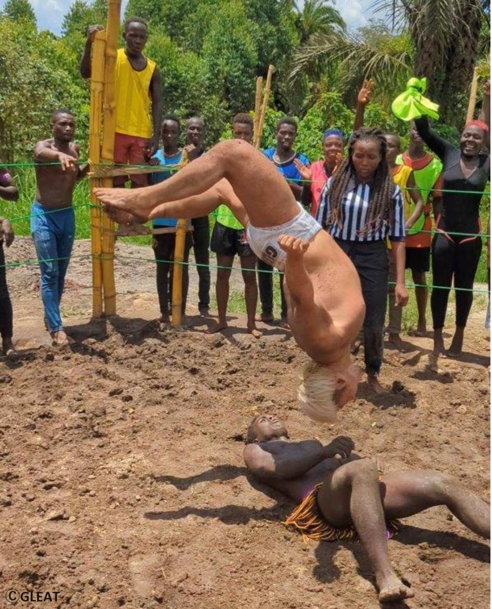 ウガンダのプロレス団体に無期限海外武者修行中の日本人プロレスラーが