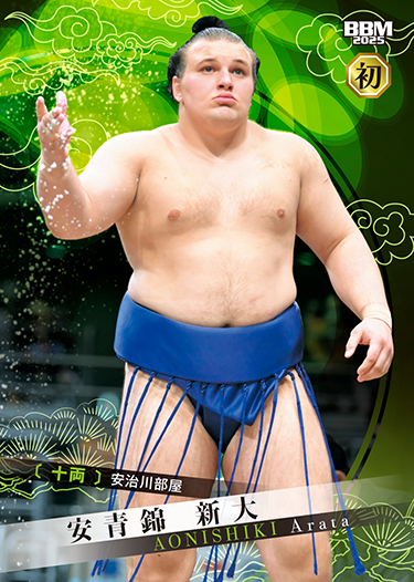 新作情報】「BBM2025大相撲カード」1パックから必ず1枚“キラカード”が