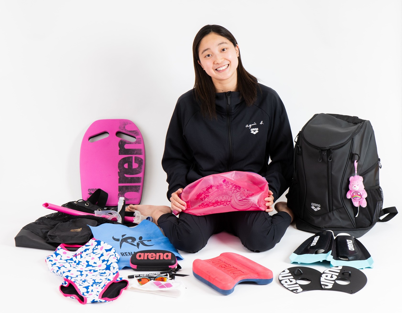 トップスイマー成田実生選手の“お気に入り”アイテム | BBMスポーツ