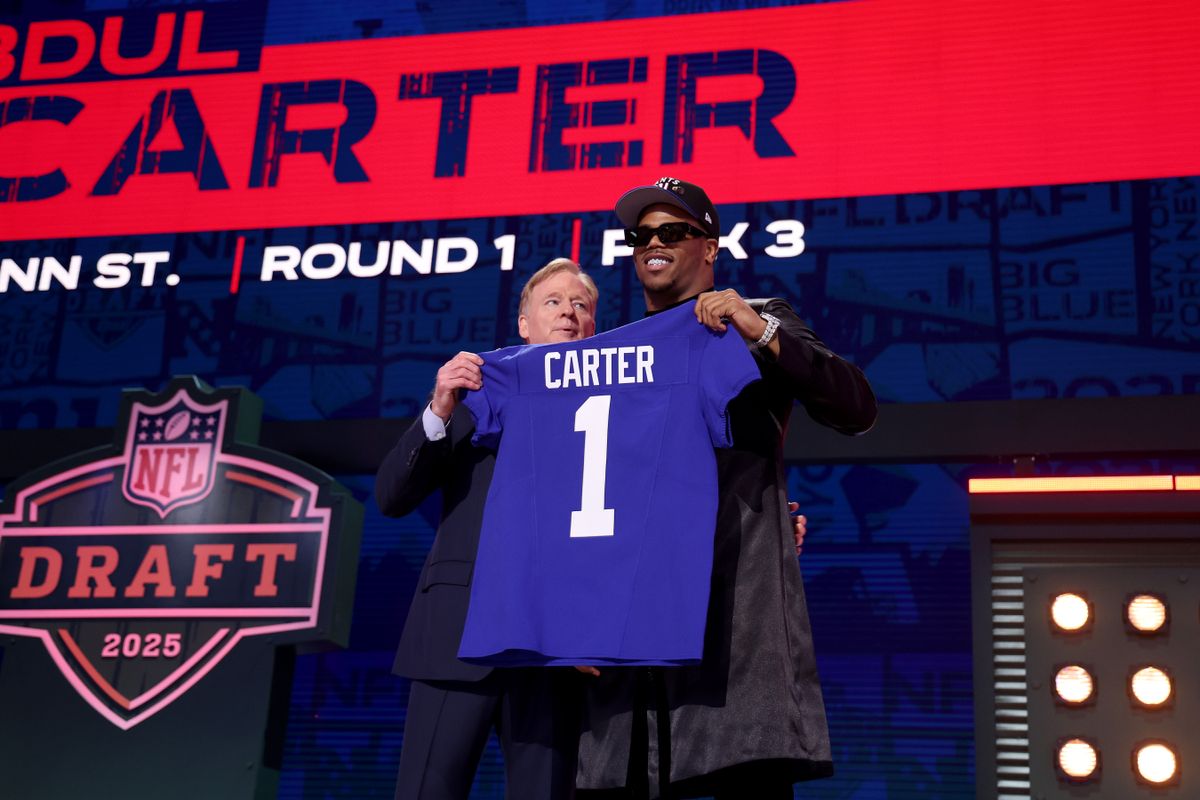 NFLドラフト2025でジャイアンツに1巡3位で指名されたアブドゥル・カーター＝Photo by Getty Images