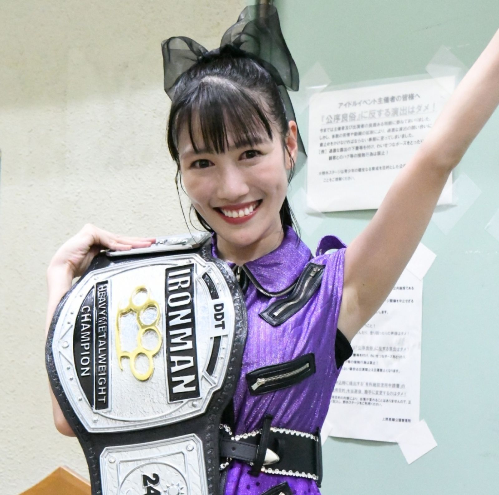 ももれおんページ ももいろクローバーZ・高城れにさんが音楽イベント内でDDTのアイアン