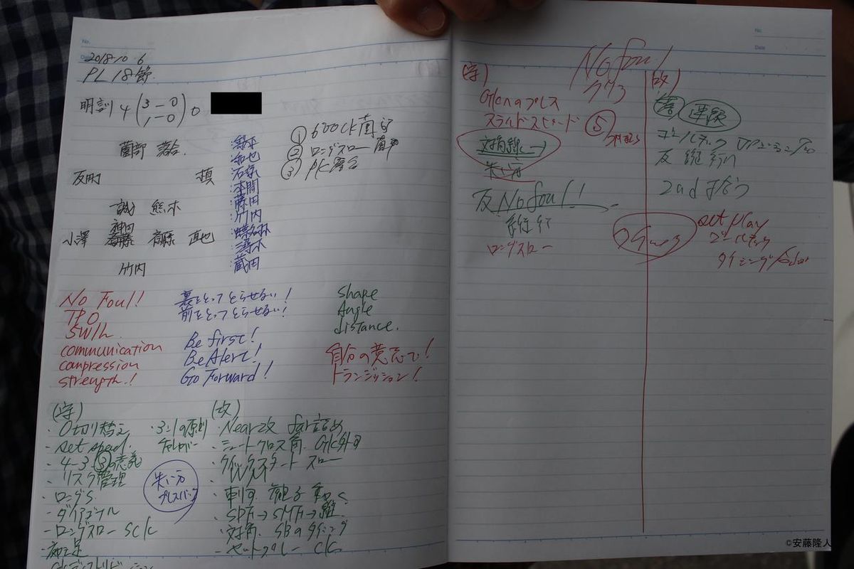 ノートに記録し 育成に活かす 新潟明訓 監督のデータの取り方 mスポーツ ベースボール マガジン社