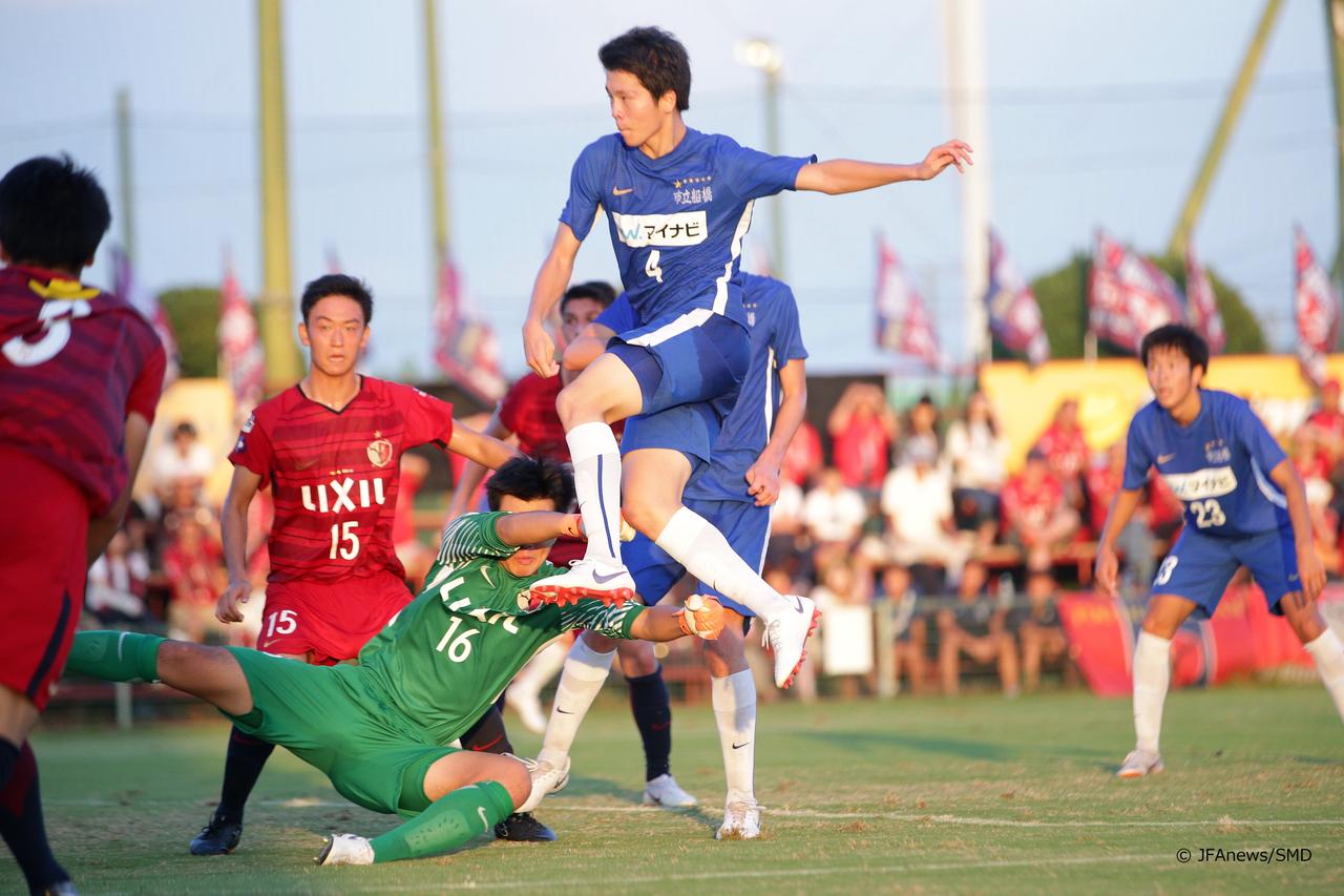 市立船橋、首位独走の鹿島撃破！ ＜高円宮杯 JFA U-18サッカー