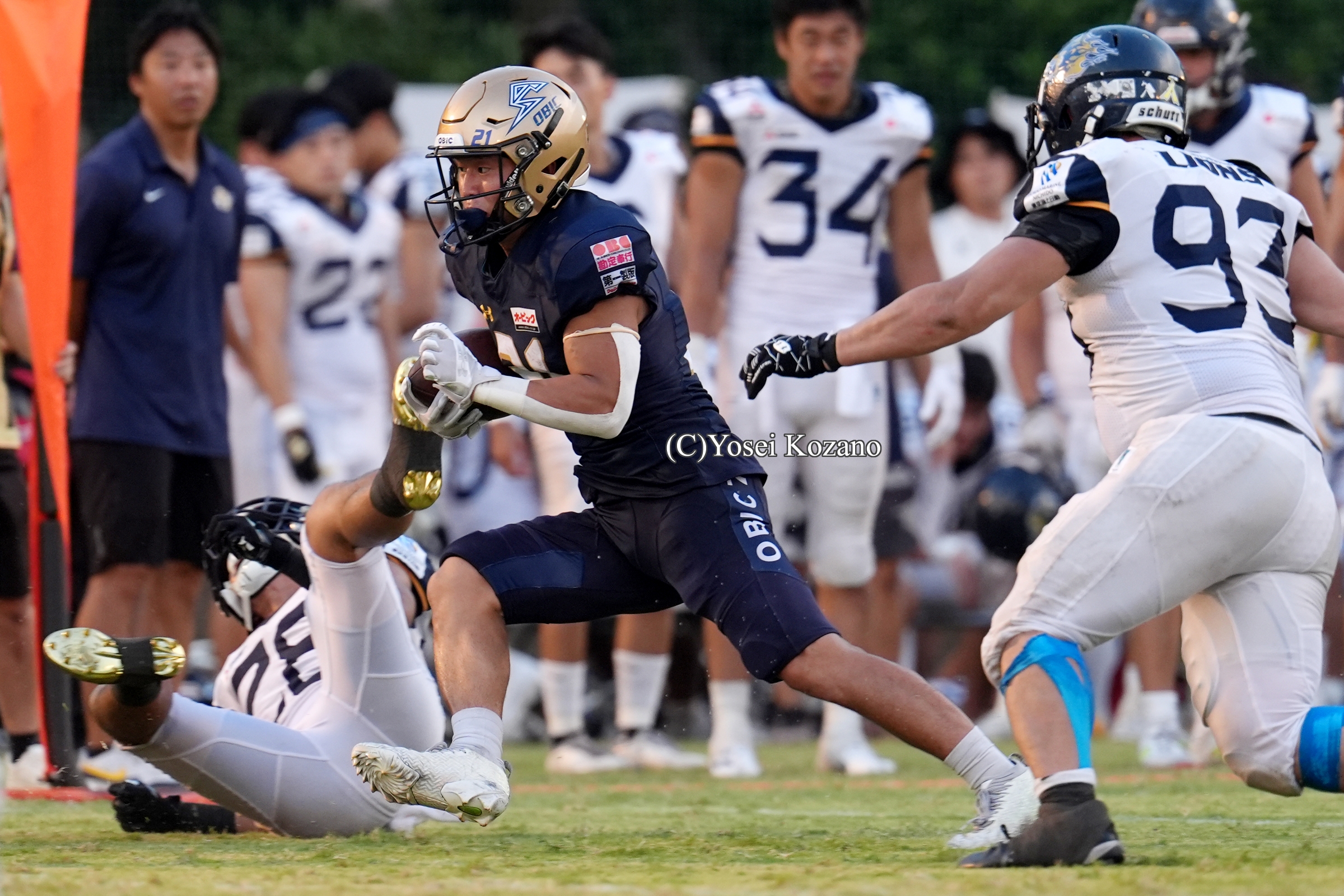 アメフト】剛腕QBホリー、ルーキーRB長尾、廣長…オフェンスの新