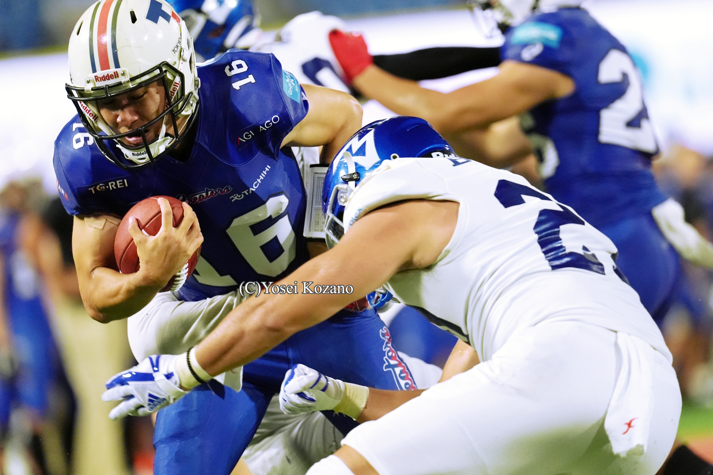 アメフト】東京ガス「決め切る男」QB徳島がラン3TD IBMに大勝 | BBM