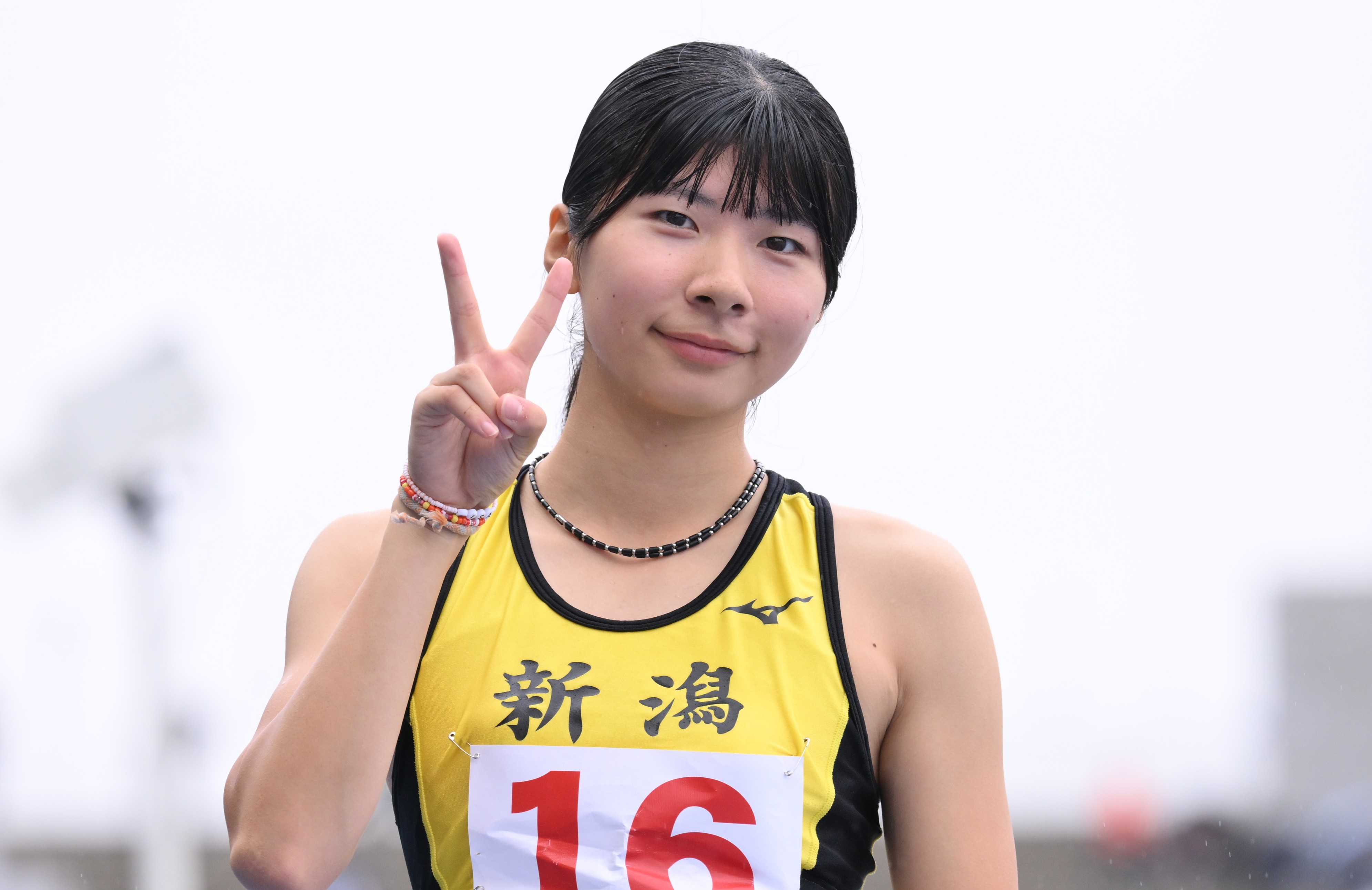 陸上】国スポ・少年女子A100mで東京学館新潟高の秋澤理沙が優勝