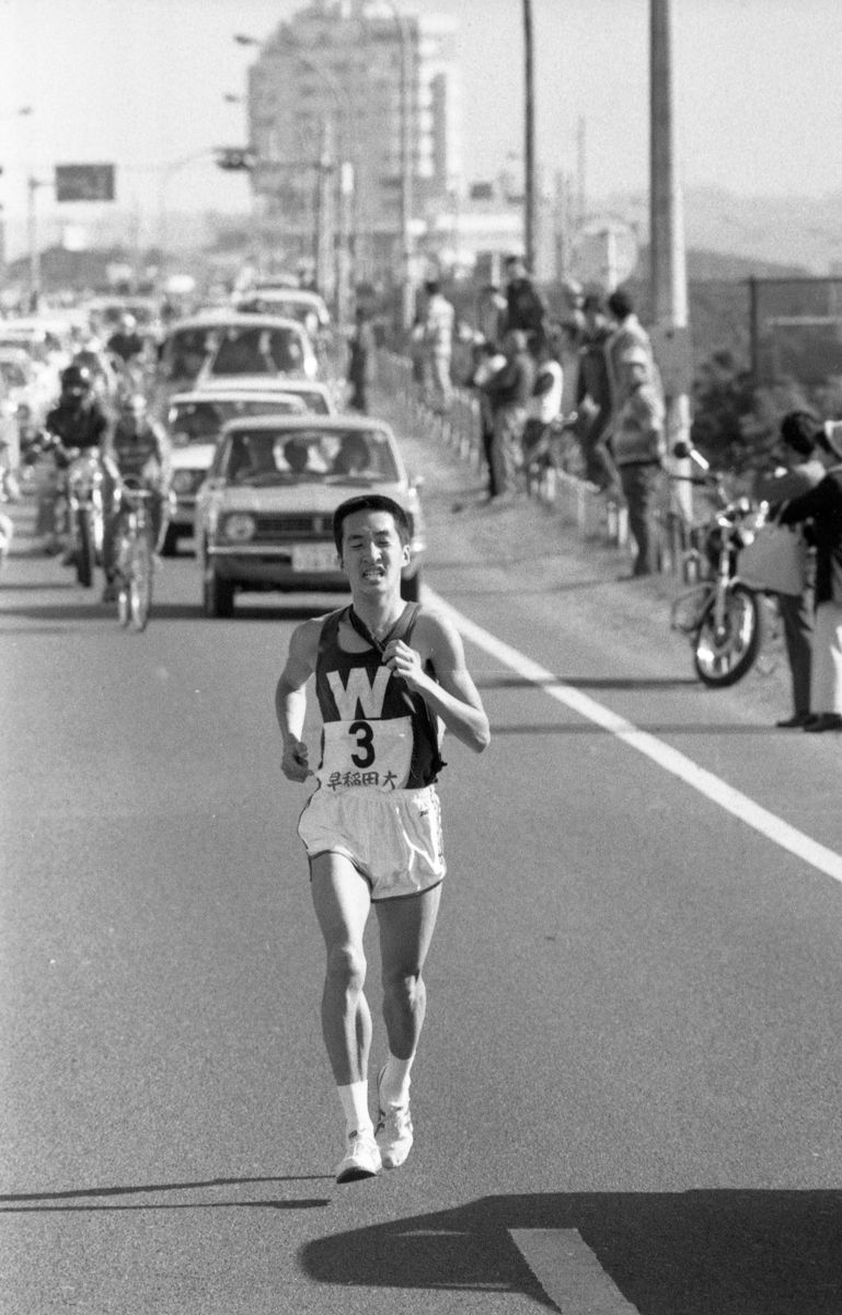 第55回箱根駅伝で3区を走る黒木氏