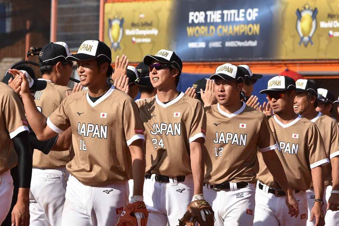 世界男子ソフトボール選手権 第４戦はフィリピンに10対０でコールド勝ち mスポーツ ベースボール マガジン社