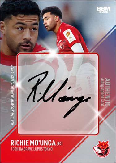 スペシャル直筆サインカード　リッチー・モウンガ	（BL東京）