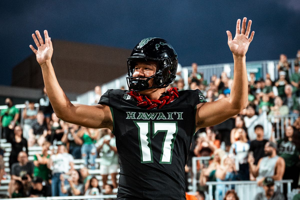 ハワイ大学で大活躍し、コンセンサスオールアメリカンにも選出されたK松澤寛政＝ハワイ大学提供