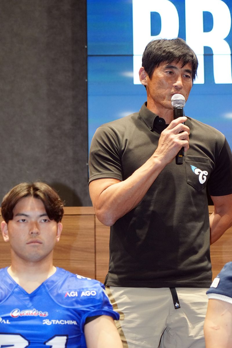 東京ガスクリエイターズ 板井征人HC＝撮影：小座野容斉