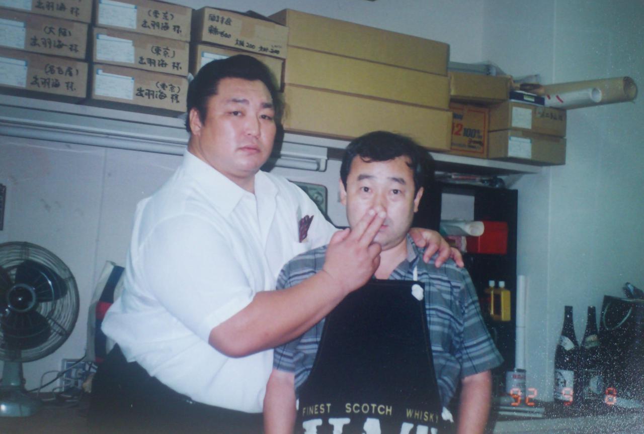 私の“奇跡の一枚” 連載79】 大横綱をおくびにも出さず 友達付き合いを