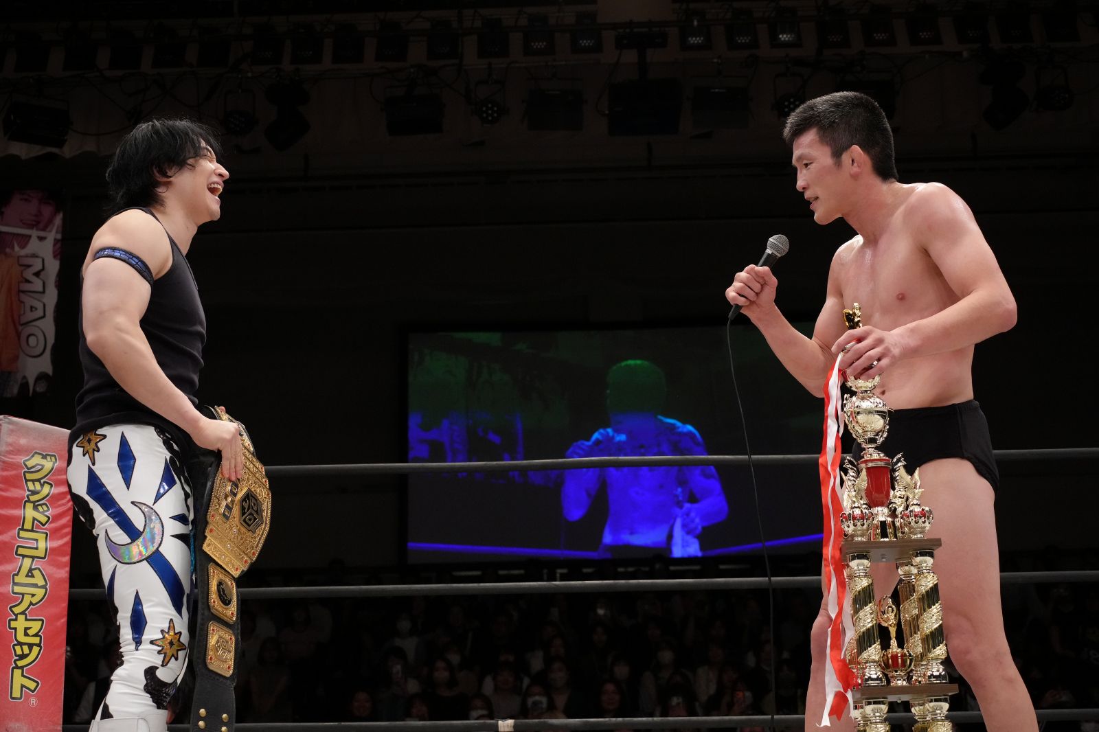 DDT トラックジャケット　青木真也　プロレス　新品未使用 僕もDDTに対する帰属意識があるんだと今、思いました」プロレスラー
