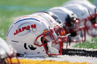 アメフト ヘルメット 日本代表　JAPAN アメフト】日本代表、アメリカに出発 藤田HC 「何があっても『俺はこれ