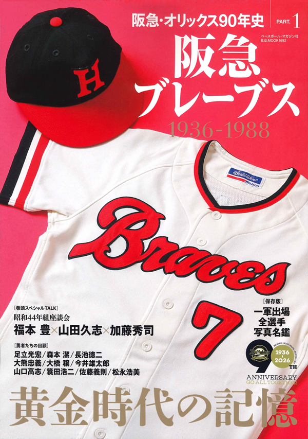 スポーツ選手 . 希少 当時物 阪急ブレーブス ポスター 広告 '75 パリーグ 前期 優勝