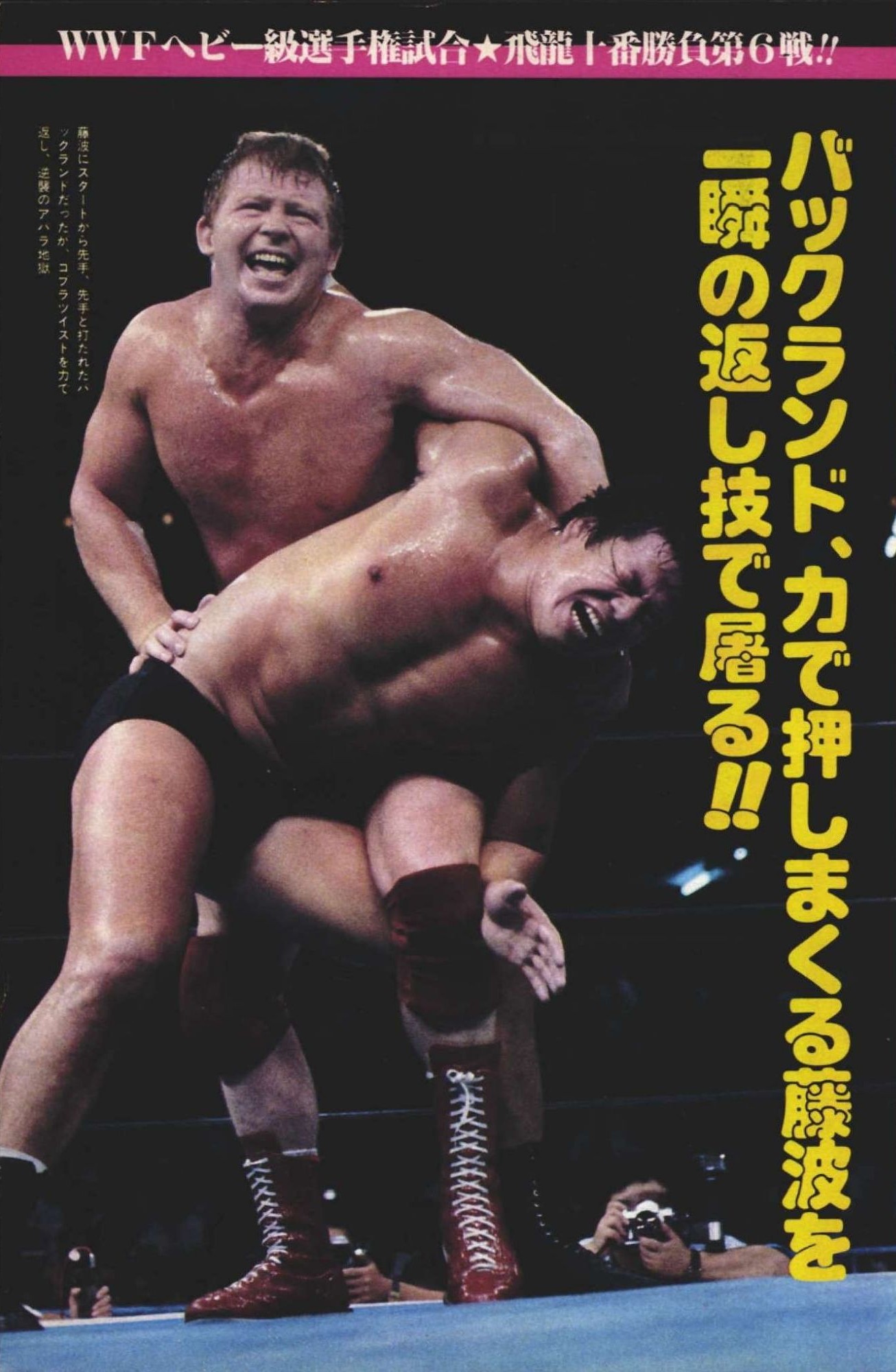 ポピーソフビ スーパープロレスラーシリーズ ボブ・バックランド main_c0598b8c3bf7a9f1af97944a8