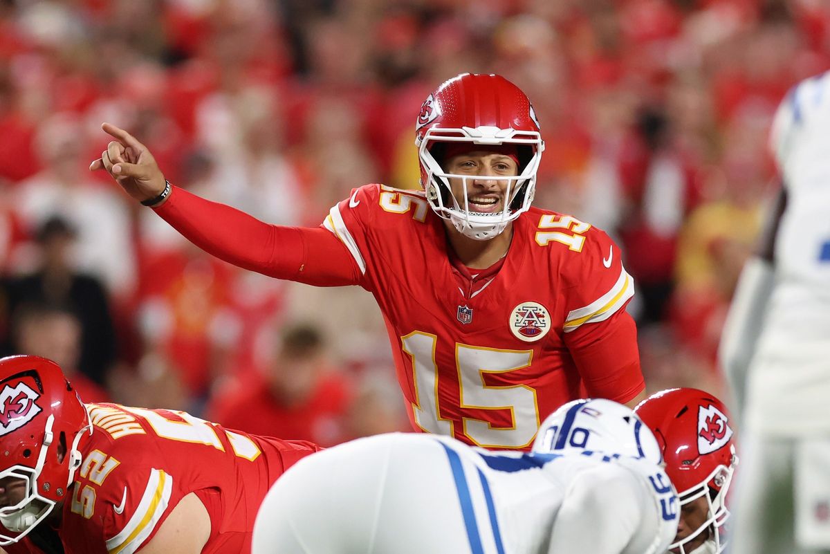 【チーフス vs コルツ】完全復活を果たしたチーフスQBマホームズ=Getty Images