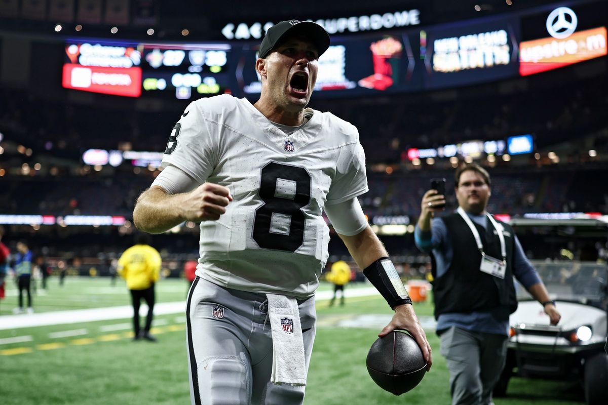 【レイダース vs セインツ】レイダースは開幕3連勝、オフェンスリーダーのQBカズンズも意気軒高＝Getty Images