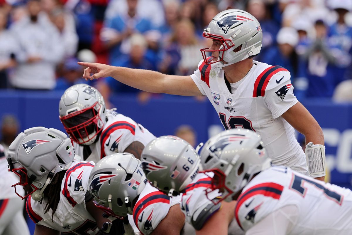 【ペイトリオッツ vs ビルズ】パス3TDと復活の兆しを見せたペイトリオッツQBメイ＝Getty Images