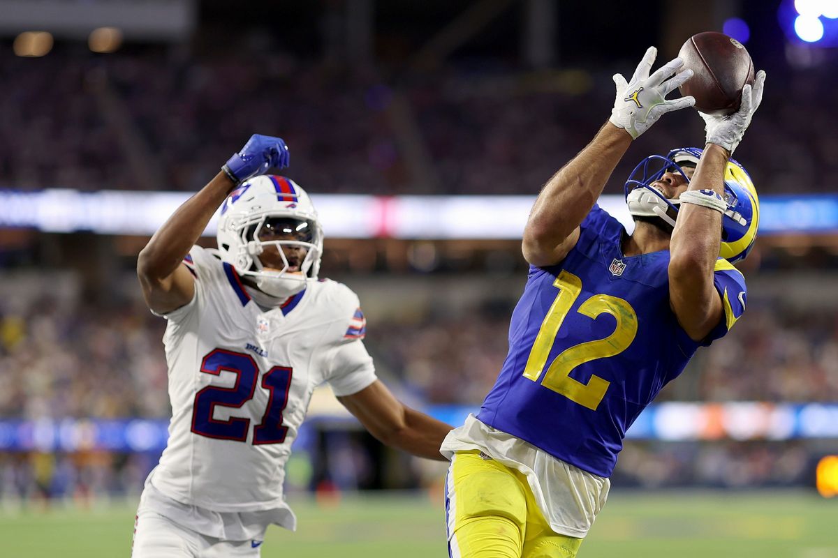 【ビルズ vs ラムズ】ラムズWRナクアは17キャッチ138ヤード1TDの活躍＝Getty Images
