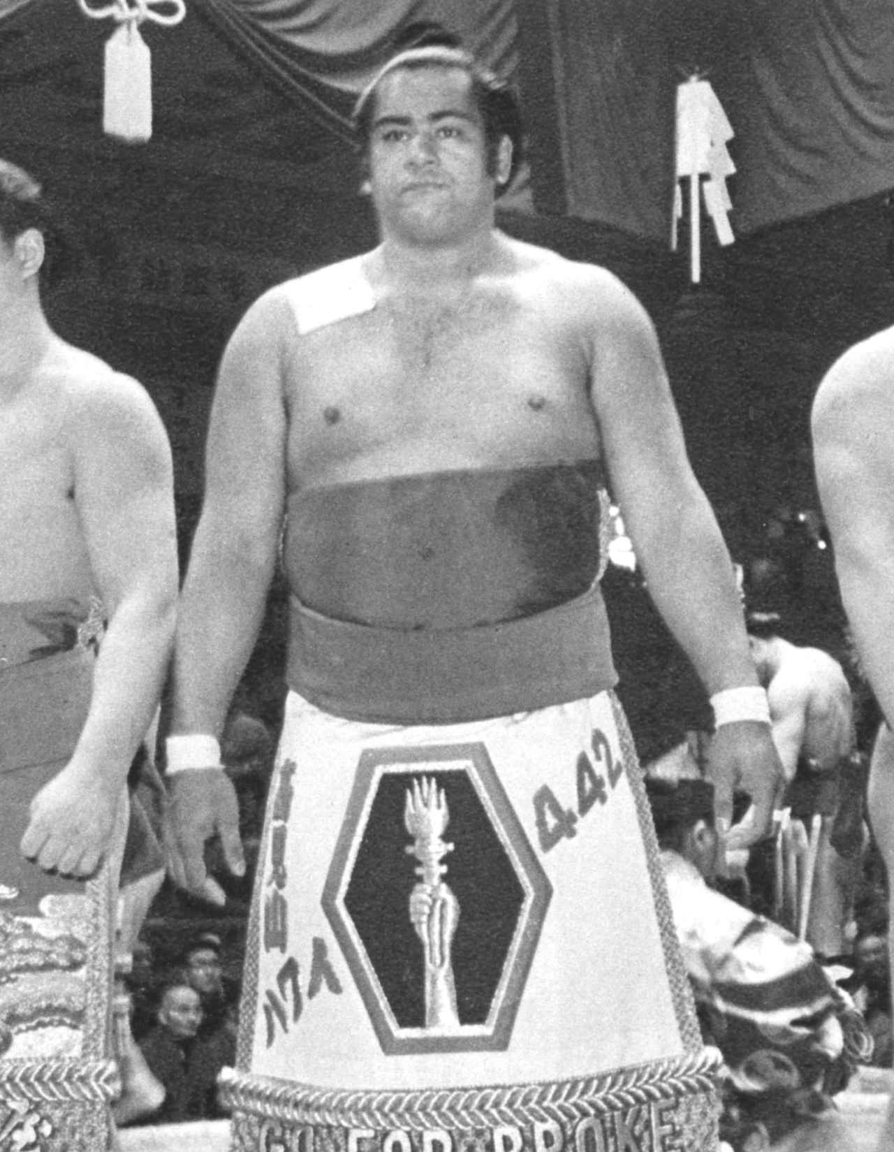 当時モノ 大相撲 高見山 大五郎 ハワイ出身 ソフビ ￼ ニバイニバイ
