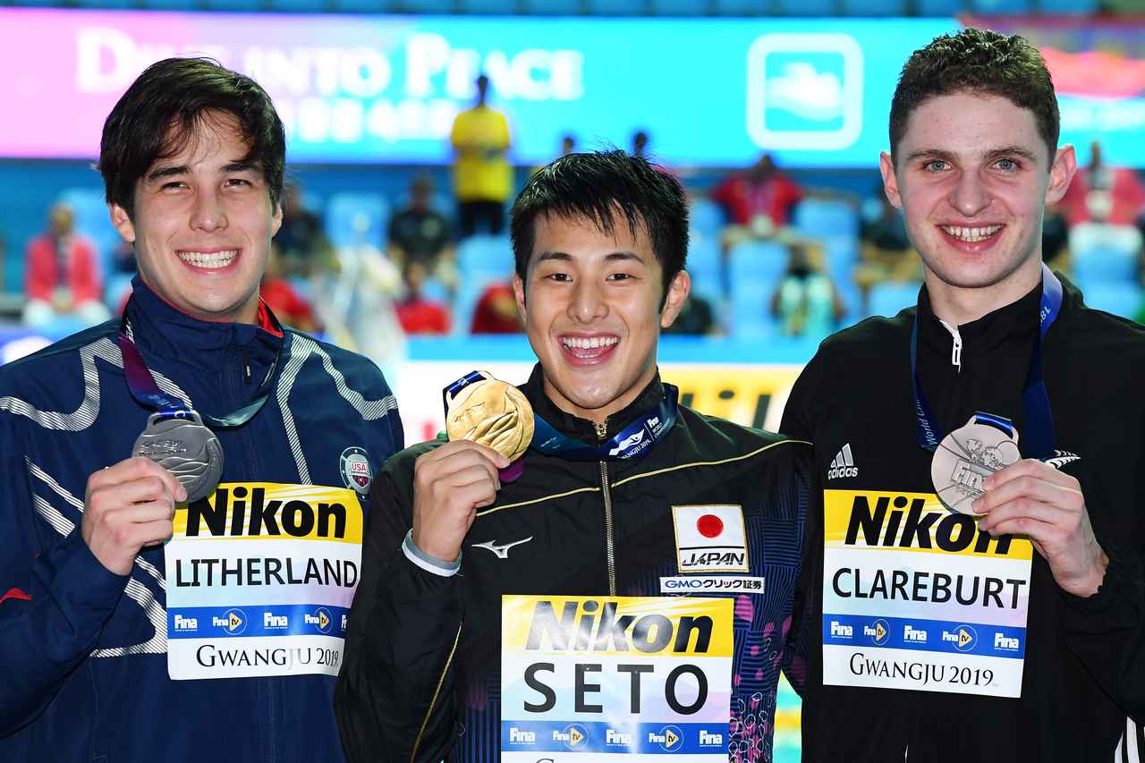 競泳】瀬戸大也が男子400m個人メドレーで金メダル獲得！／世界選手権