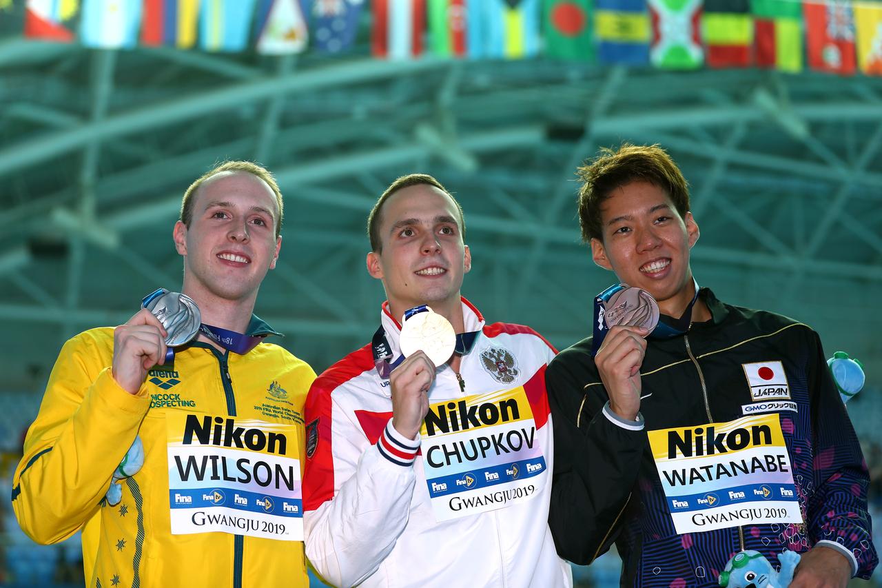 M*1様 日本代表、背泳ぎのレジェンド 世界水泳・200m背泳ぎ新星・竹原秀一選手、地元で輝く…攻めて堂々