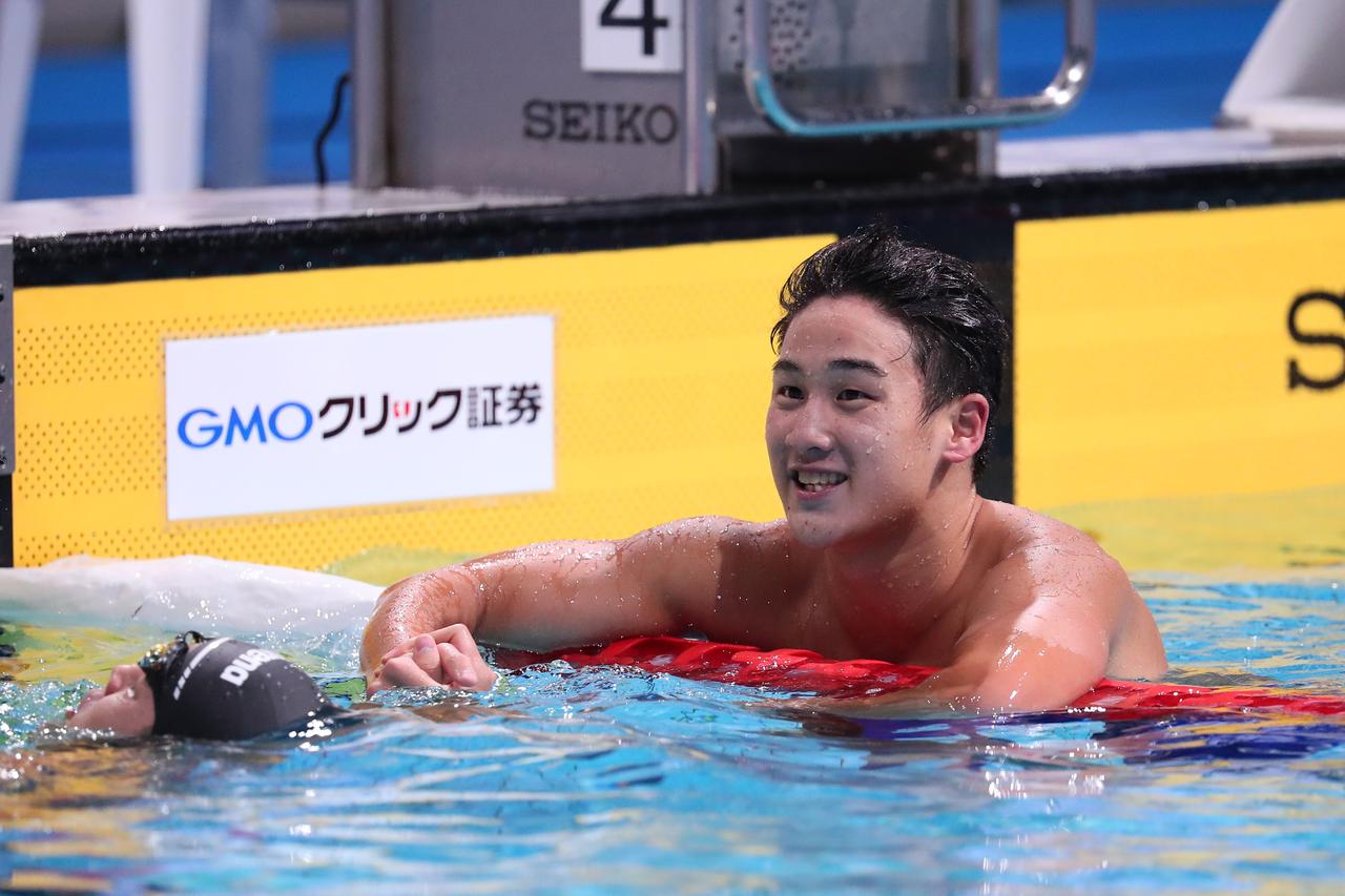 競泳】世界Jr.代表の佐藤翔馬が男子200平で大幅ベスト更新。男子800自