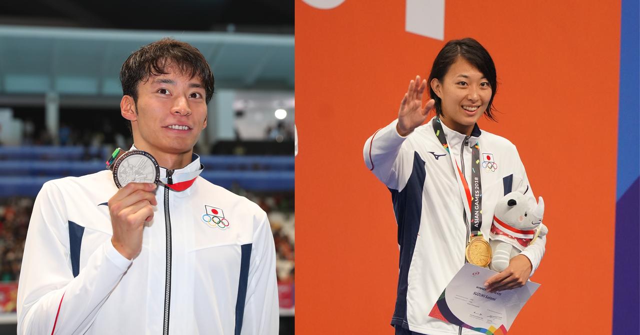 2018競泳界プレイバック】入江陵介＆鈴木聡美 ロンドン五輪メダリスト