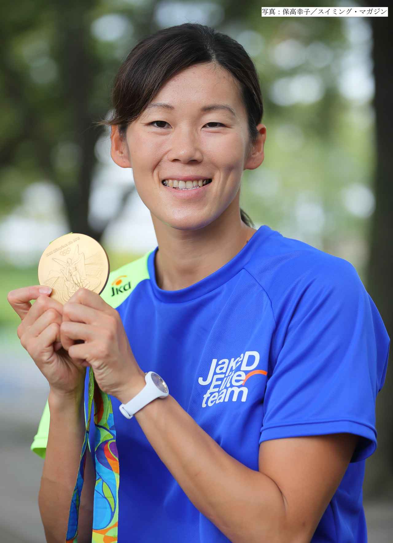 競泳 リオ五輪金メダリスト 金藤理絵が引退会見 ずっと水泳と イコール でつながれるような 人生 活動を行なっていきたいです mスポーツ ベースボール マガジン社