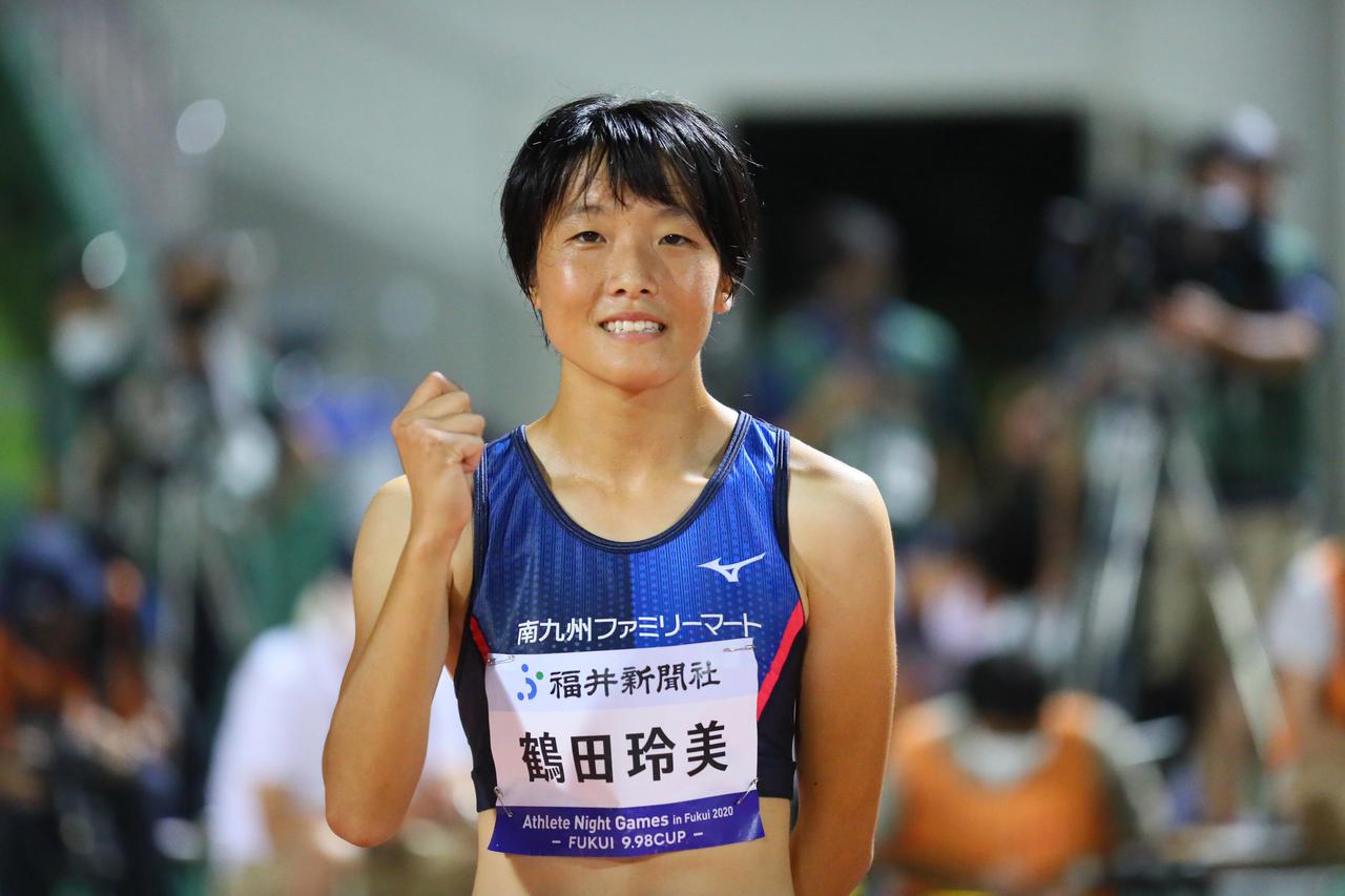 陸上大好き 陸上】今季急成長中の鶴田玲美が自己新V | BBMスポーツ | ベースボール