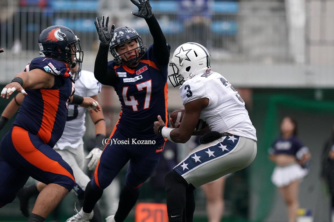 ◎Xリーグ アサヒ飲料 チャレンジャーズ アメリカンフットボール